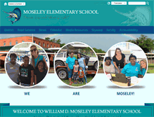 Tablet Screenshot of moseley.putnamschools.org