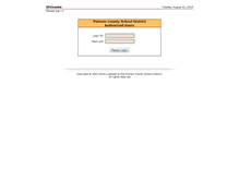 Tablet Screenshot of pcsd2.putnamschools.org